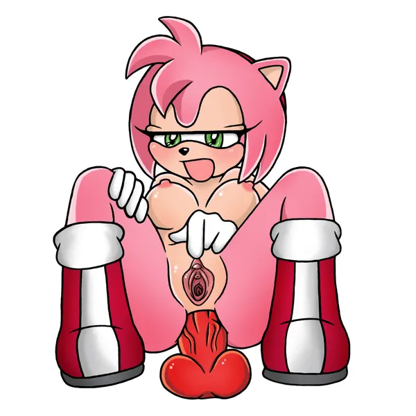amy rose (sega, sonic the hedgehog (series)) created by kio (artist)