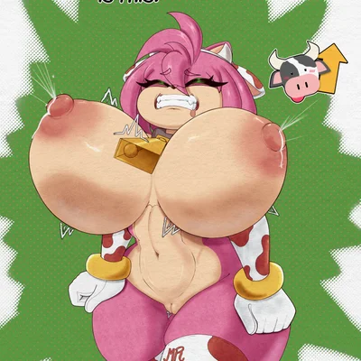 amy rose (sega, sonic the hedgehog (series)) created by mister axolotl