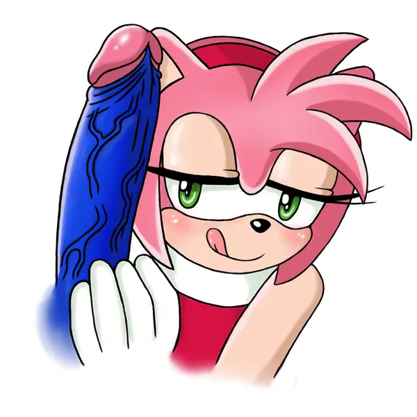 amy rose, sonic the hedgehog (sega, sonic the hedgehog (series)) created by kio (artist)