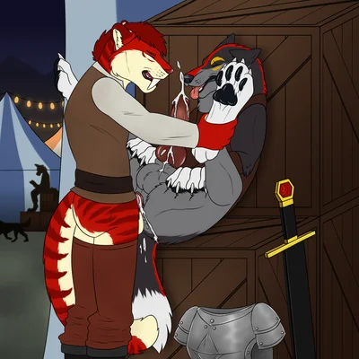 angel (velvetvlade), kage (faolanwolfsavor) created by killthe demon