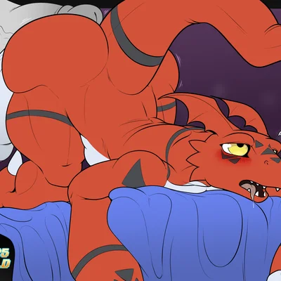 anon (bandai namco, digimon) created by ner0 kobold