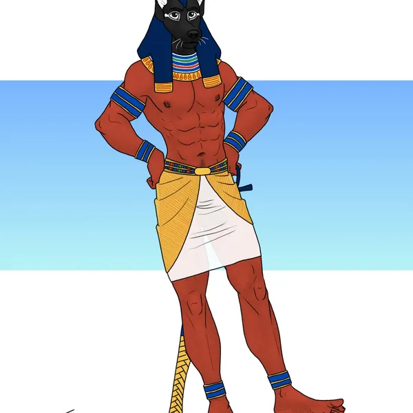 anubis (egyptian mythology, middle eastern mythology) created by bartek22