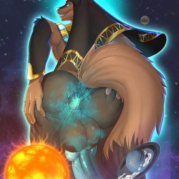 anubis (egyptian mythology, middle eastern mythology) created by helaviskrew