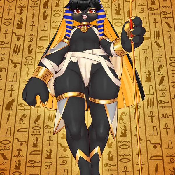 anubis (egyptian mythology, middle eastern mythology) created by wolflong