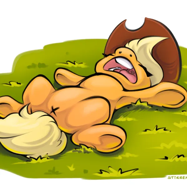 applejack (mlp) (friendship is magic, hasbro) created by stirren