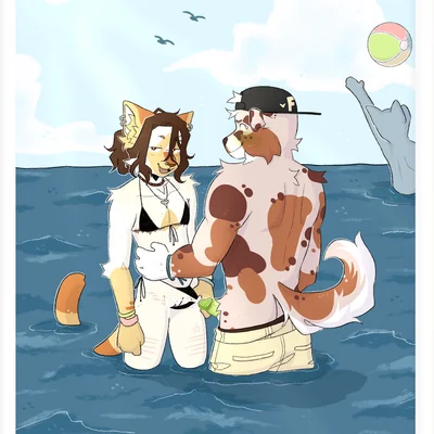 archer (rroostersauce), melon (rroostersauce) created by rroostersauce