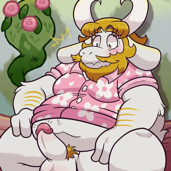 asgore dreemurr (undertale (series)) created by sinribbons
