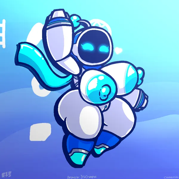 astro (astro bot) (astro bot (series)) created by filthyskull