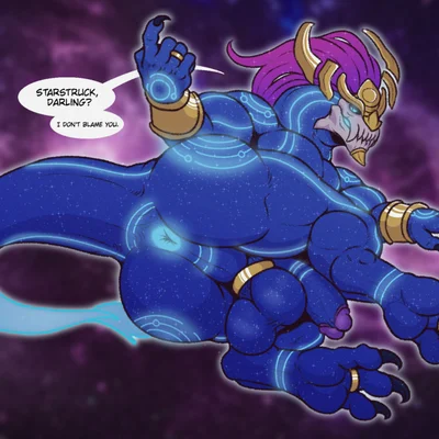 aurelion sol (lol) (league of legends, mythology) created by posstype