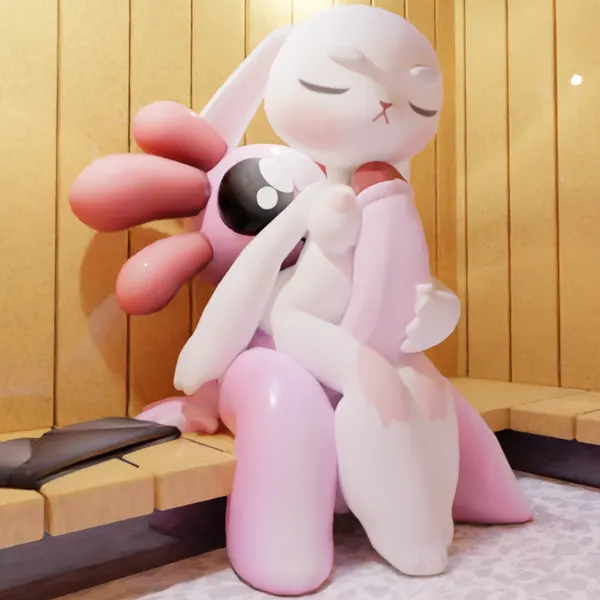 axie the axolotl, bubba doll (roblox) created by fanfurry