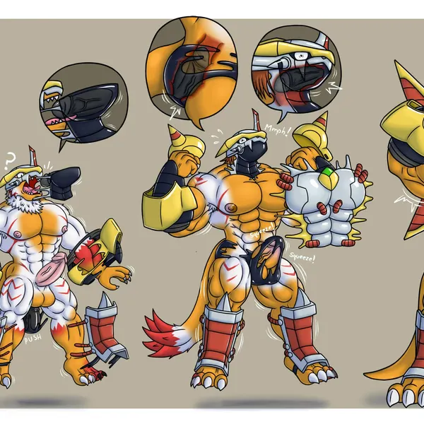bandai namco, digimon created by regulartf