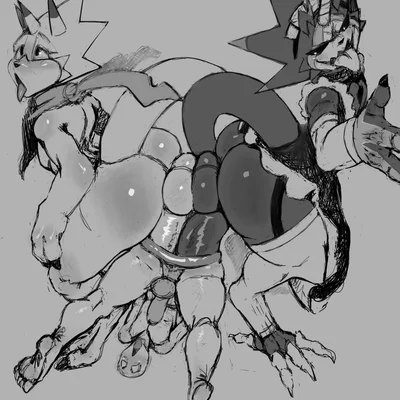 bandai namco, digimon created by tenacitrus