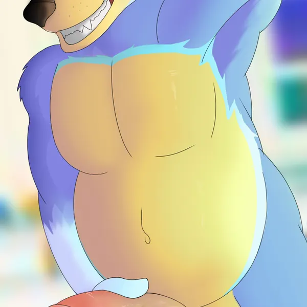 bandit heeler (bluey (series)) created by pantyking