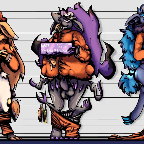 belu miranda (character), bino (character), checker (nintendo, pokemon) created by unusualmoondemon
