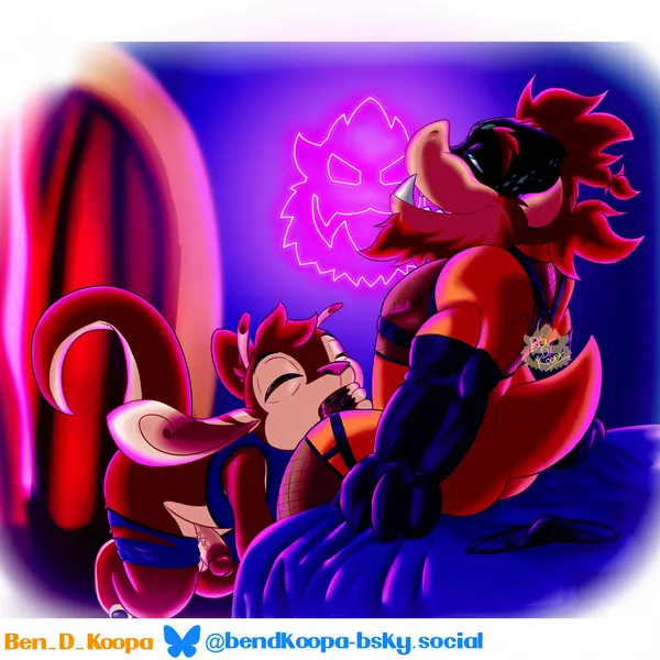 benediktus, fan character, ferlo (disney, furaffinity) created by ben d koopa