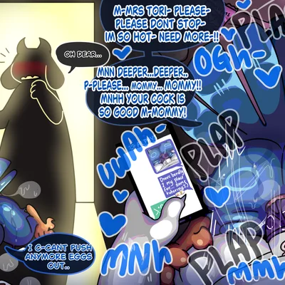 berdly, toriel (deltarune, undertale (series)) created by halfpricesouls