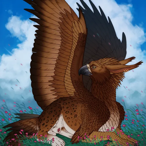 berkut (lyrunya) (mythology) created by riorix