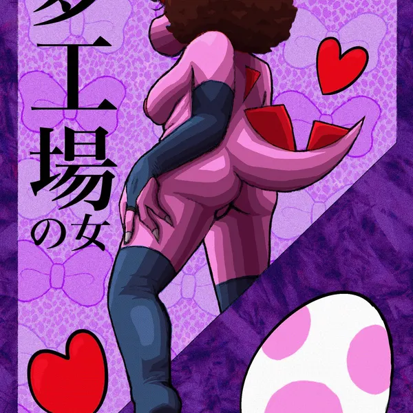 birdo (character) (mario bros, nintendo) created by valkyriedyne