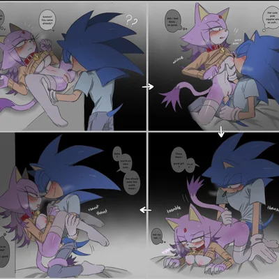 blaze the cat, sonic the hedgehog (sega, sonic the hedgehog (series)) created by yeoon