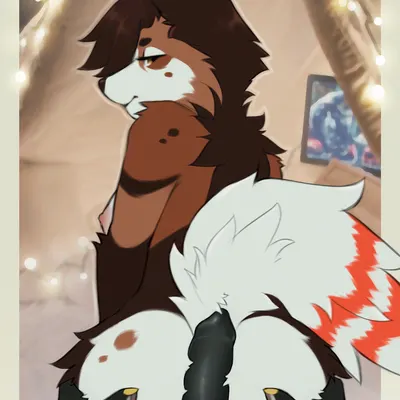 blep (husky), mocha (mantacity) created by mantucat