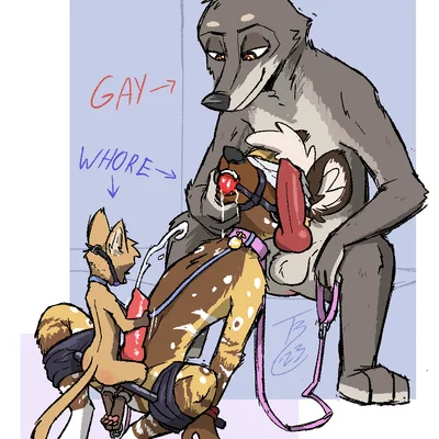 borko (barkwoofawoo), faye (sloppy), milo (juantriforce) created by theblueberrycarrots