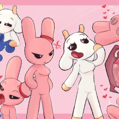 bunny maloney (character), candy bunny, charlotte (bm) (bunny maloney) created by notsafeforwanking