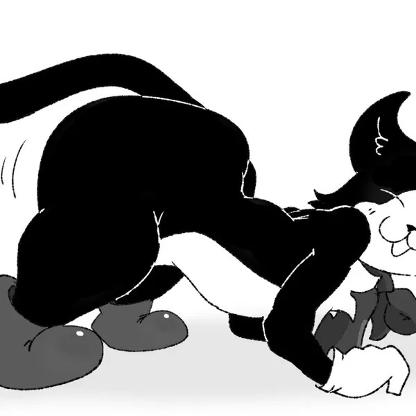 cait sith (ff7) (celtic mythology, european mythology) created by furryfluffbutt