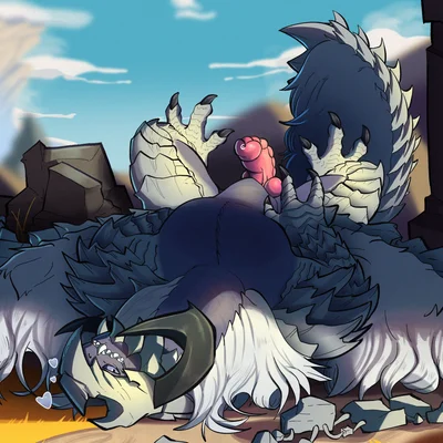 capcom, monster hunter created by yellowluster