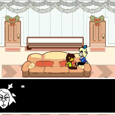 carol holiday, kris dreemurr (deltarune, undertale (series)) created by bladedbard