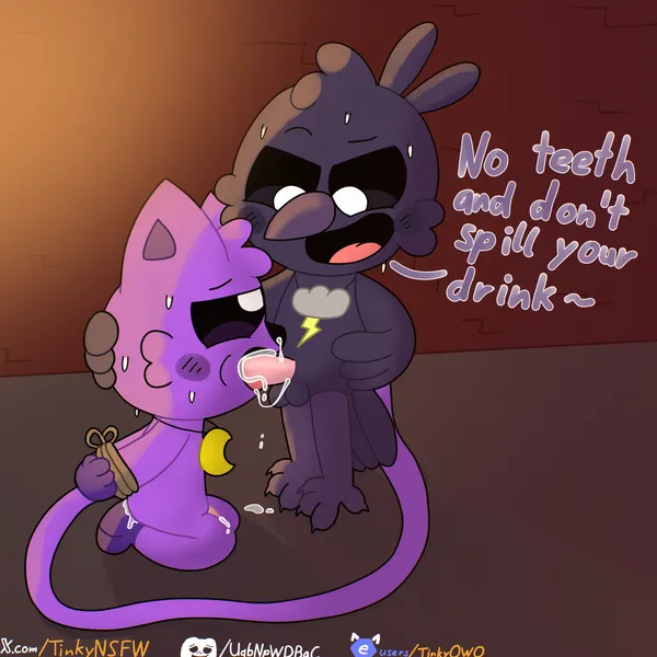 catnap (poppy playtime), poe (poppy playtime) (mob entertainment, nightmare critters) created by tinky