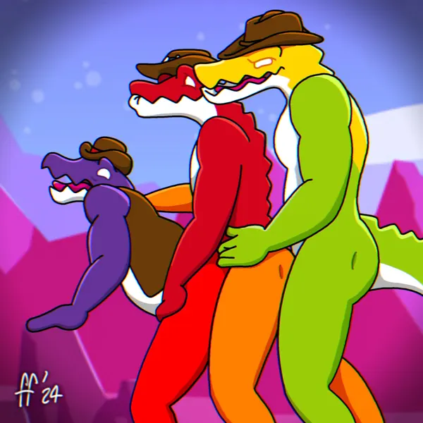 chad (tadc), gummigoo (tadc), max (tadc) (glitch productions, the amazing digital circus) created by fabfelipe