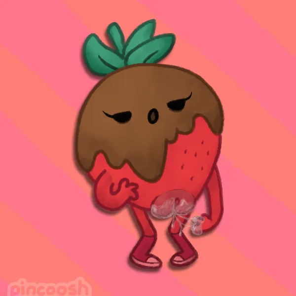 chocoberry (adventure time, cartoon network) created by pincoosh