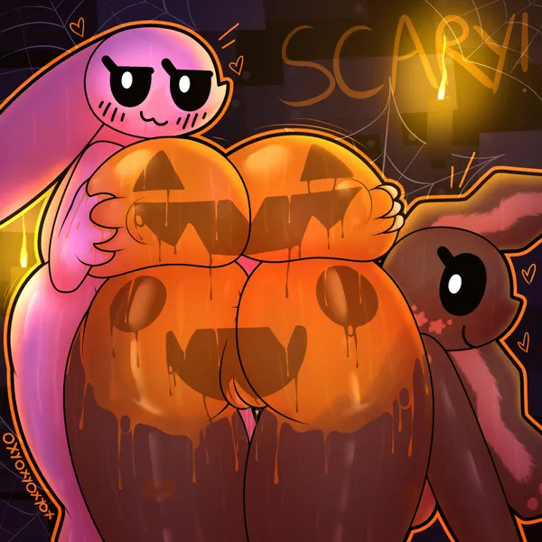 cinnamon (oxyoxyoxyox), marshmallow (oxyoxyoxyox) (halloween) created by oxyoxyoxyox