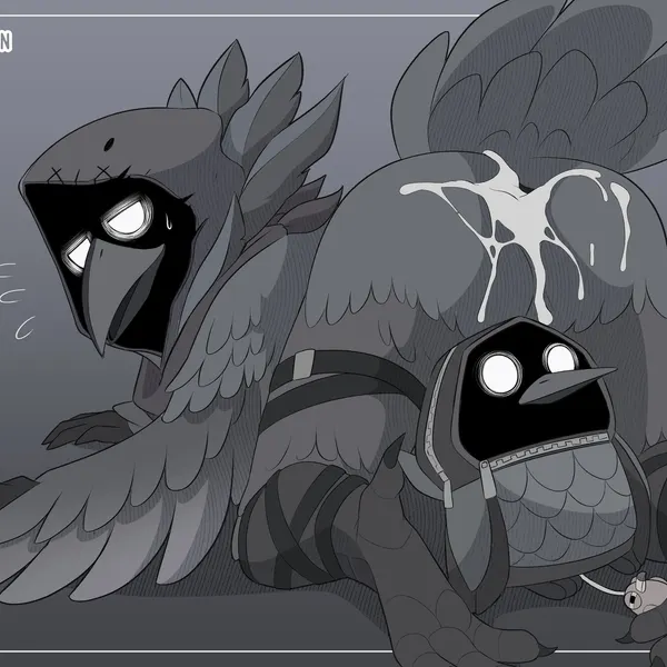 corvus (fortnite) (epic games, fortnite) created by nikkibunn