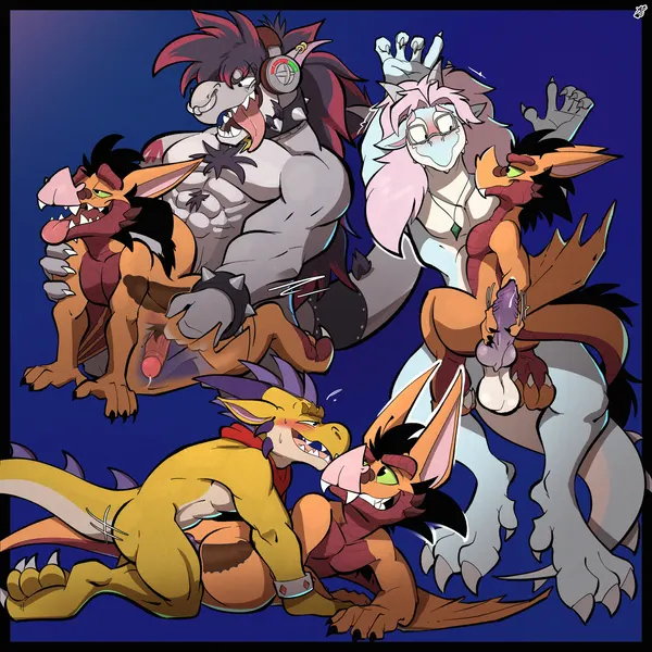 delta (alcitron), eugene (alcitron), johnny weath (european mythology, mythology) created by yellowluster