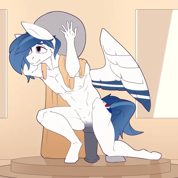 delta dart, fan character (hasbro, my little pony) created by chapaevv
