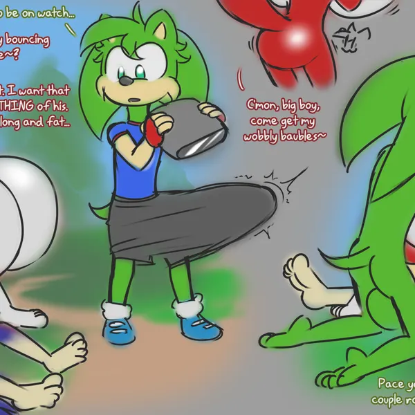 derrick haster (sega, sonic the hedgehog (series)) created by norithics