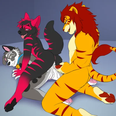 dexter (leopardjacks), liger-senpai, marflebark created by jailbird