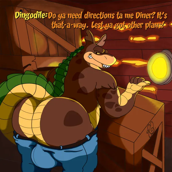 dingodile (activision, crash bandicoot (series)) created by waniiime