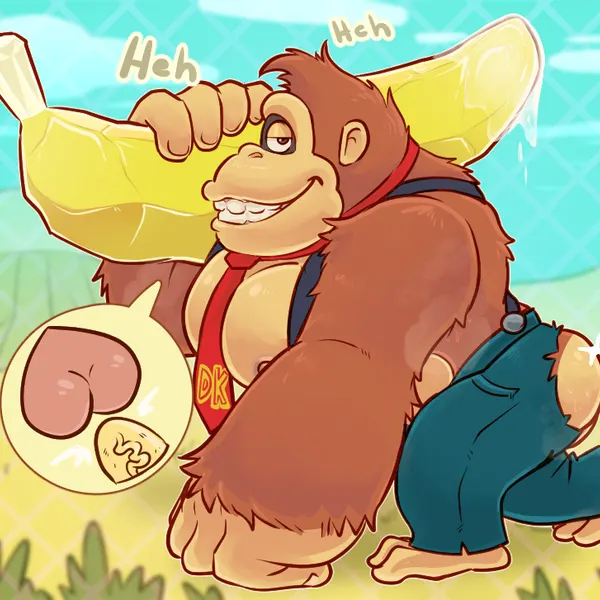 donkey kong (character) (donkey kong (series), donkey kong bananza) created by haxsmack