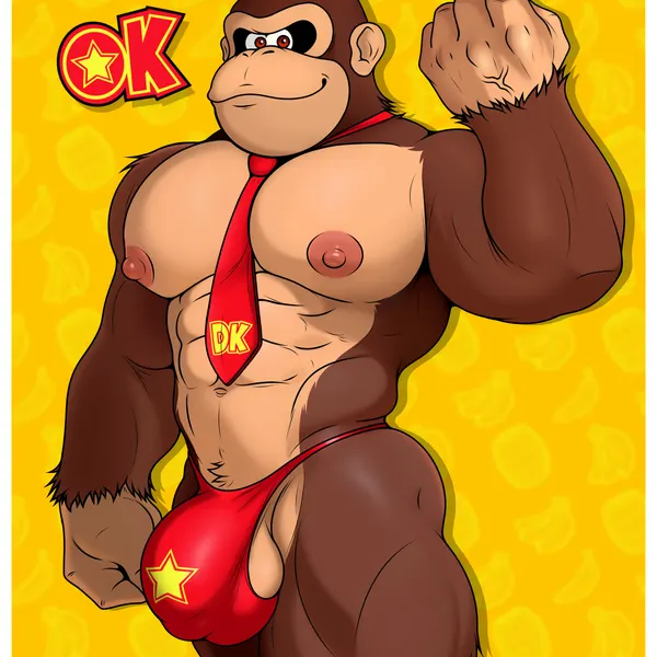 donkey kong (character) (donkey kong (series), donkey kong bananza) created by torinohito