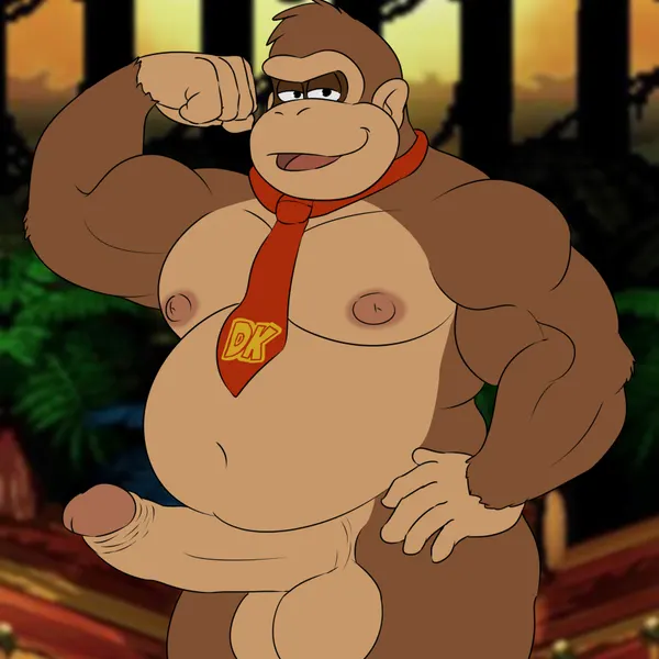 donkey kong (character) (donkey kong (series), nintendo) created by camp14
