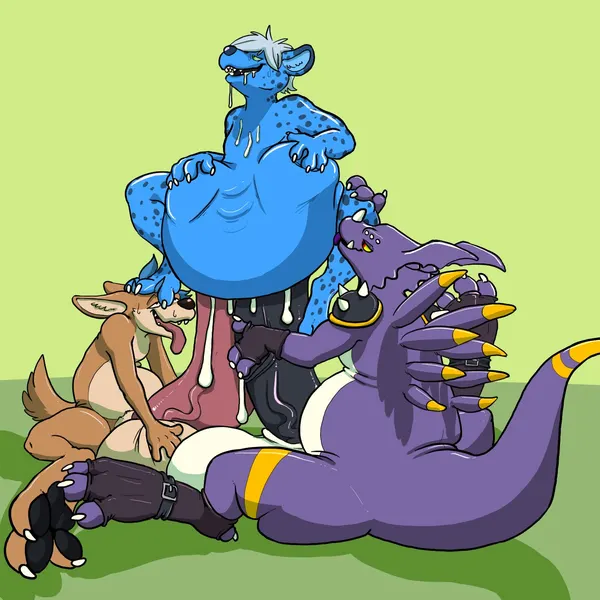 dragoneer (character), kraven lupei, seph (devilyote) (bandai namco, digimon) created by saphiros