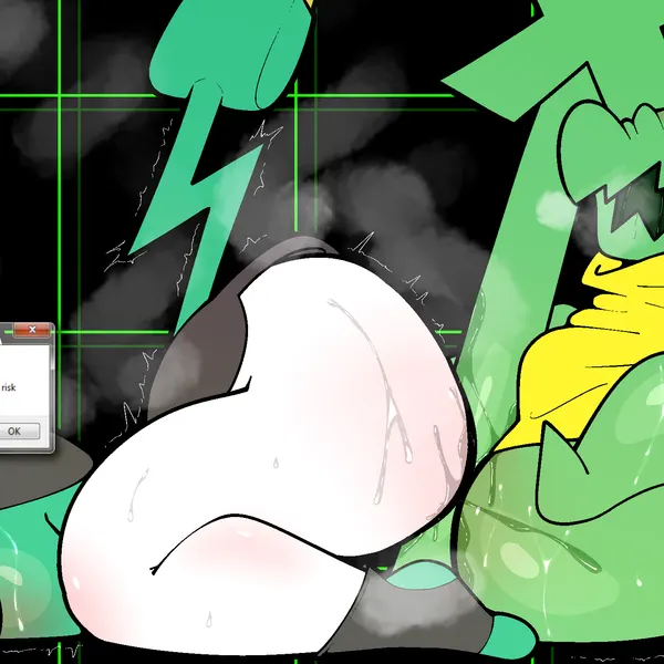 envyveekun (softestpuffss), fan character, mcgack (deltarune, undertale (series)) created by softestpuffss