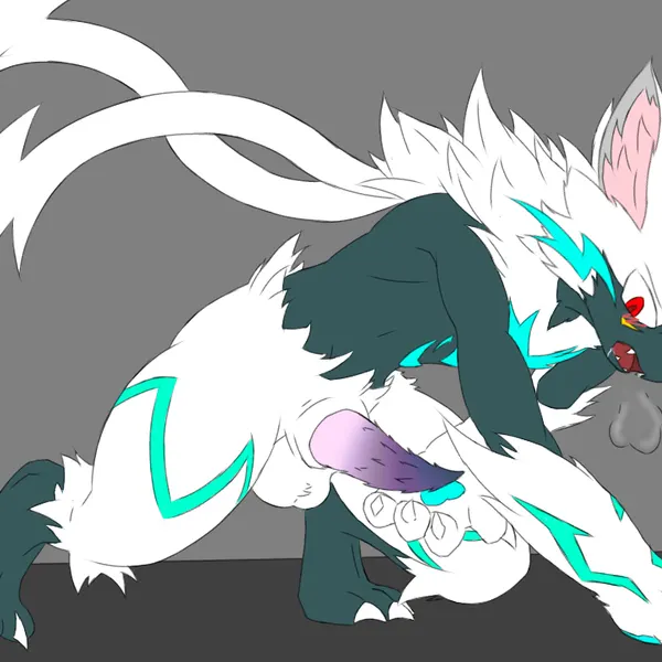 fan character, kerrel (zeraora) (nintendo, pokemon) created by mxsb (artist)