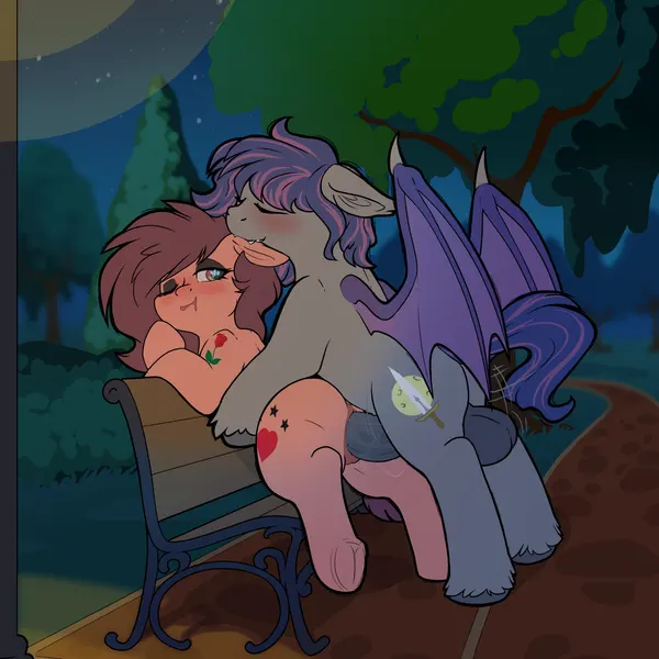 fan character, mango dream, shadow bite (gluttonyfangs) (hasbro, my little pony) created by hotcocopon