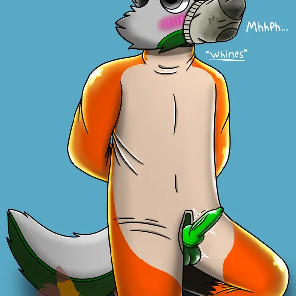 fauxil fox (character) created by comrade cumstain