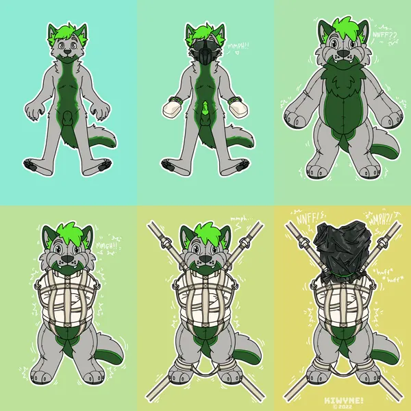 fauxil fox (character) created by kiwyne
