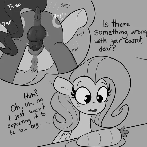 fluttershy (mlp), night light (mlp) (friendship is magic, hasbro) created by tjpones