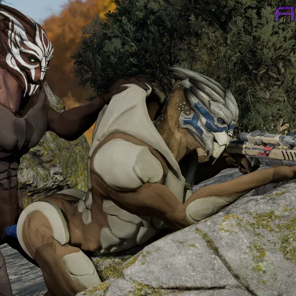 garrus vakarian, nihlus kryik (bioware, electronic arts) created by azphyr